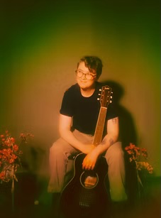 Portrait with guitar